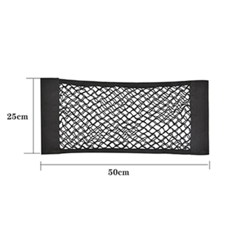 Elastic Car Seat Back & Trunk Mesh Storage Pocket