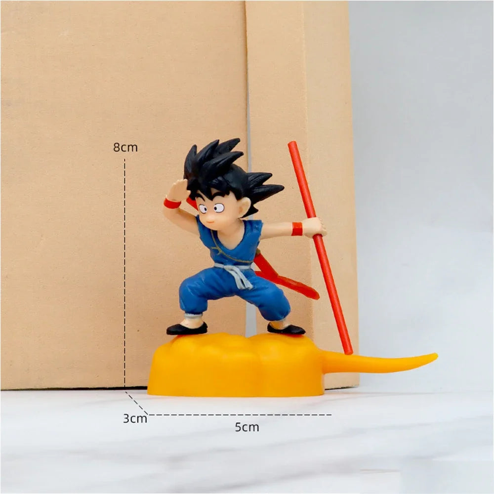 Cartoon Anime Figure Dragon Ball Z Children Toys Doll Kawaii Goku Model Accessories Children's Toy Gift Action Figures Hobbies