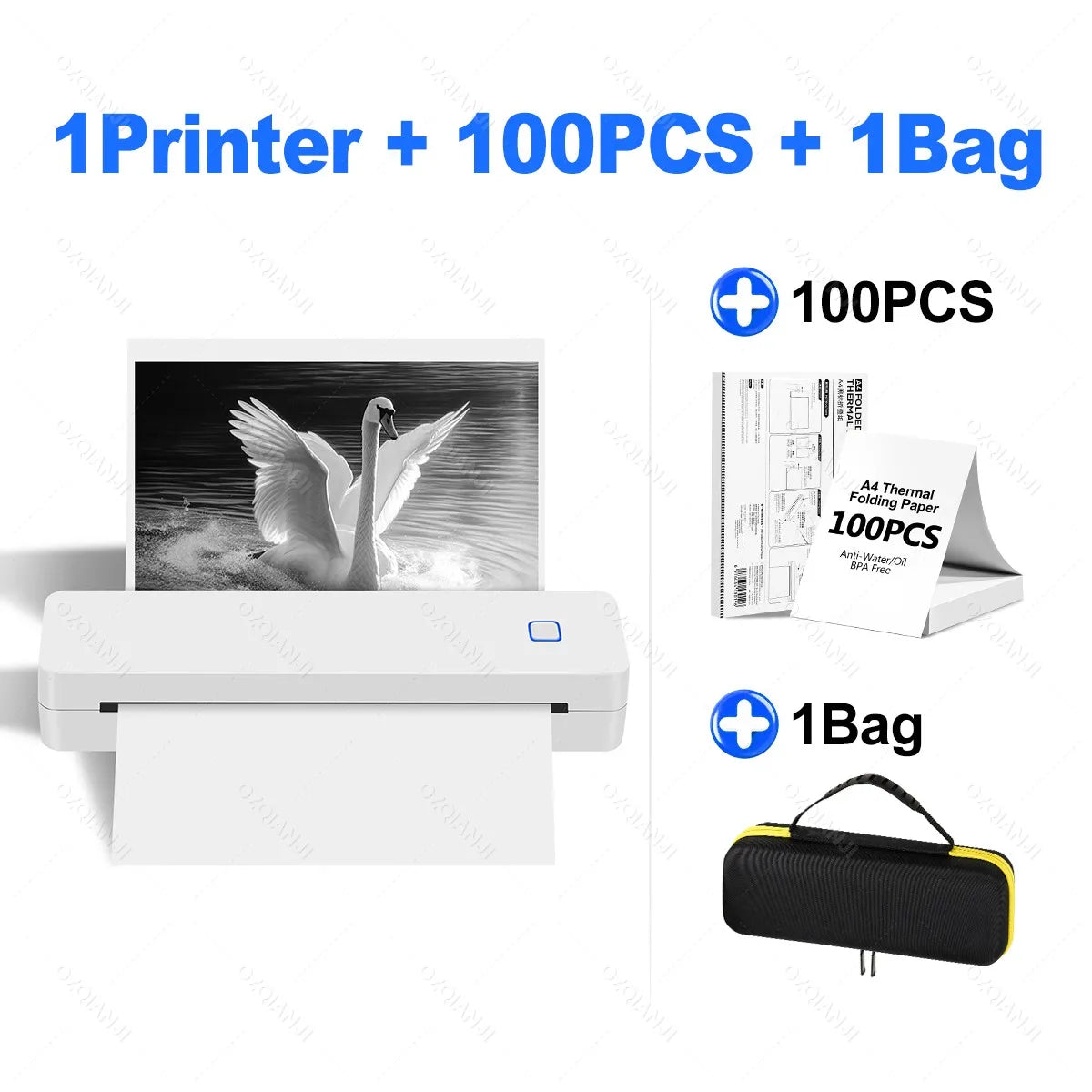 Portable A4 Bluetooth Thermal Printer