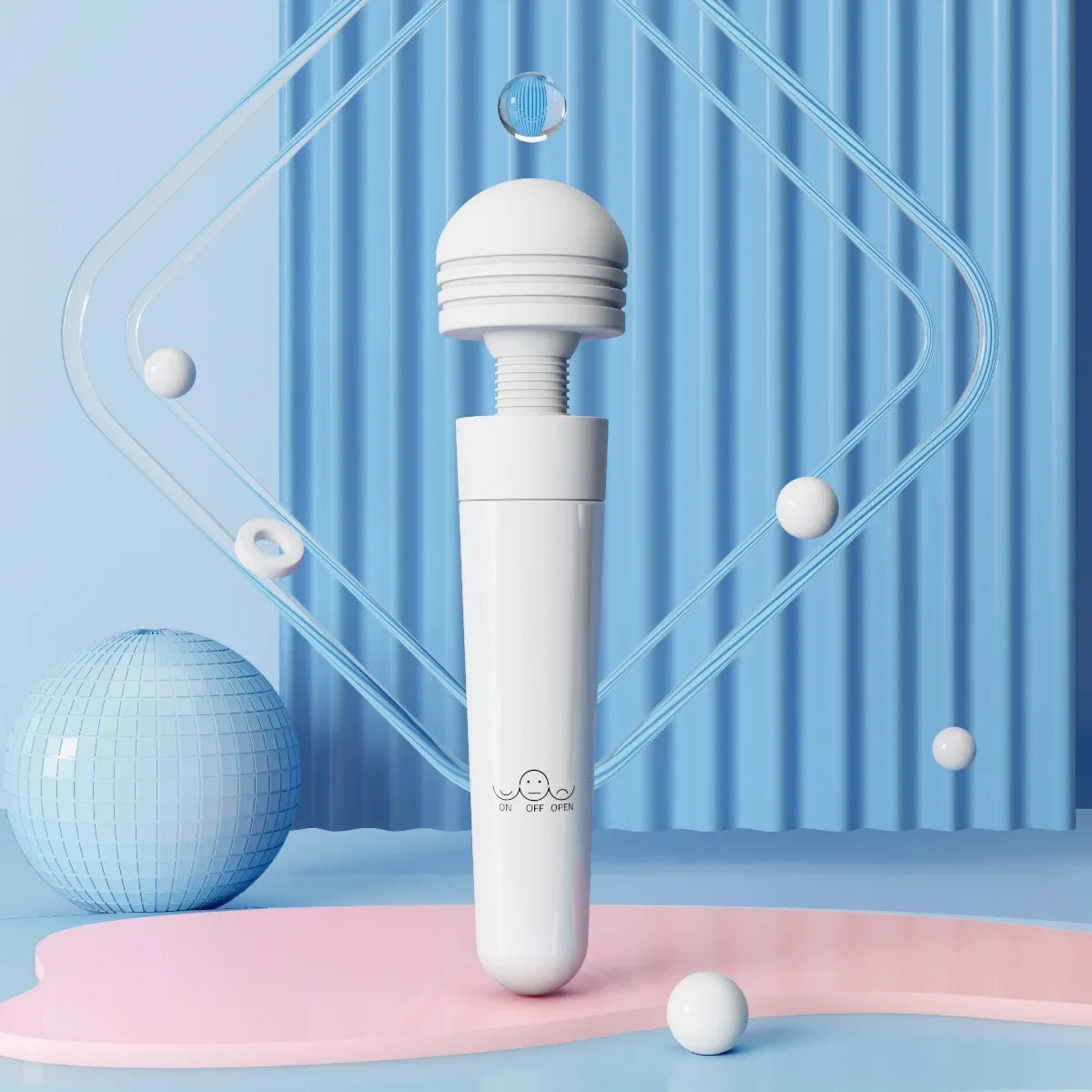 USB-Rechargeable Magic Wand Vibrator