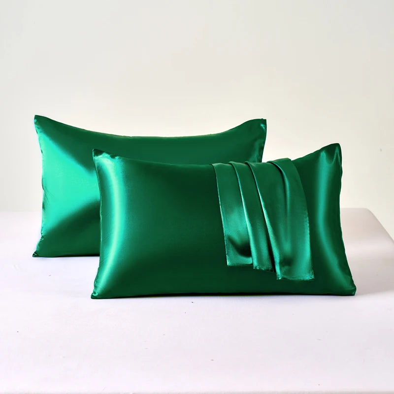 2-Piece Smooth Satin Pillowcase Set
