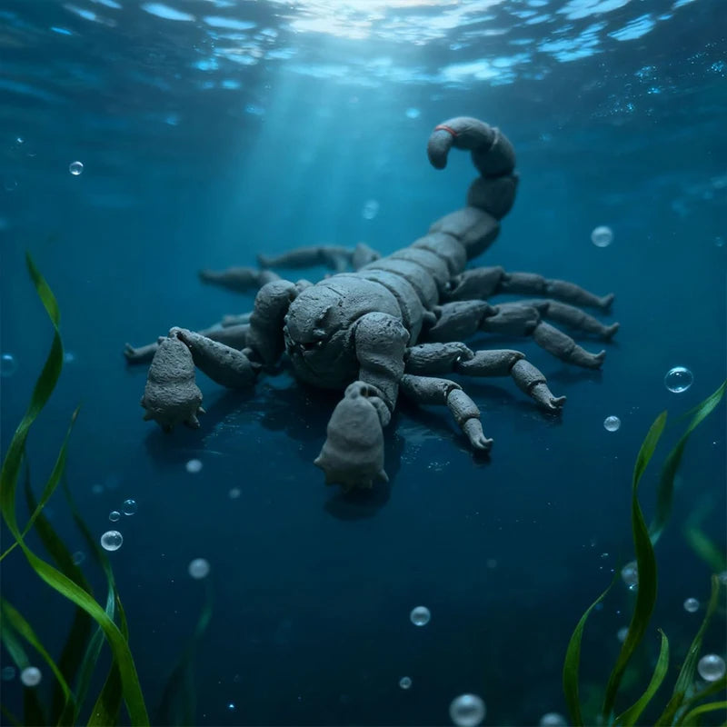 New Joint-movable Deep Sea Monster Figurines Strange Rare Marine Animals Home Room Desk Decor Ornament Model New Year Gift Craft