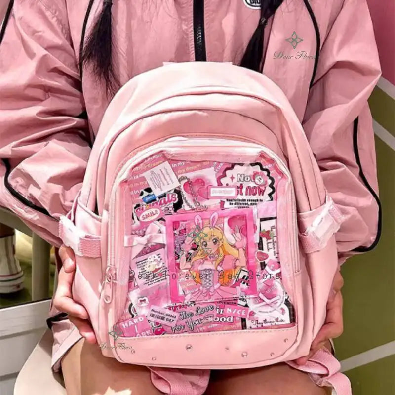 Y2K Mini Transparent Ita Backpack