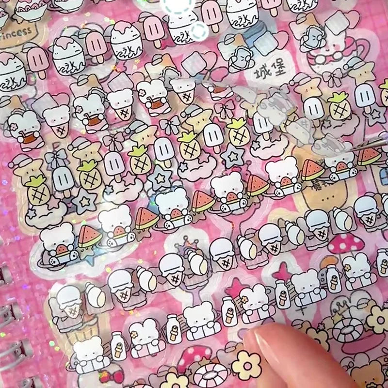 K-Pop Decorative Sticker Book for Journaling