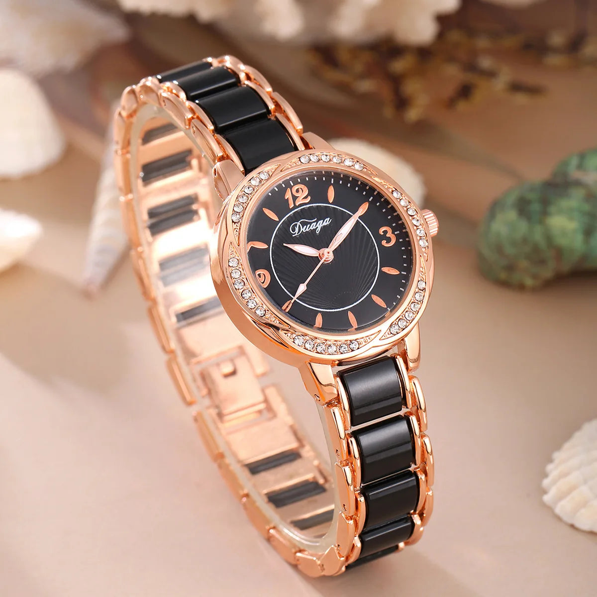 Women's Waterproof Bracelet Quartz Watch