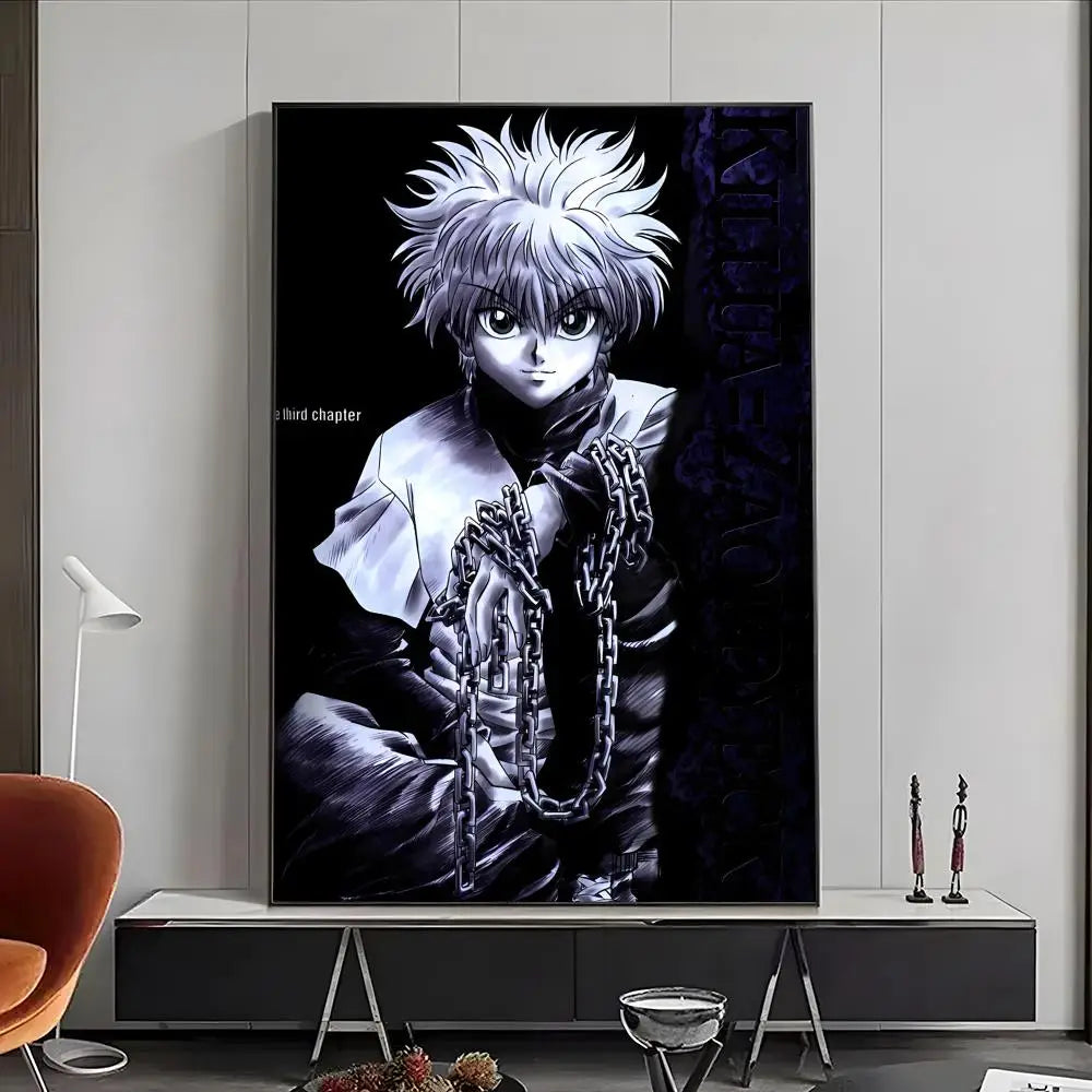 H-Hunter × Hunter Poster High-Definition Posters, Wall Art for Living Room and Home Decor.