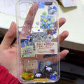 Y2K Graffiti Clear TPU Phone Case for iPhone