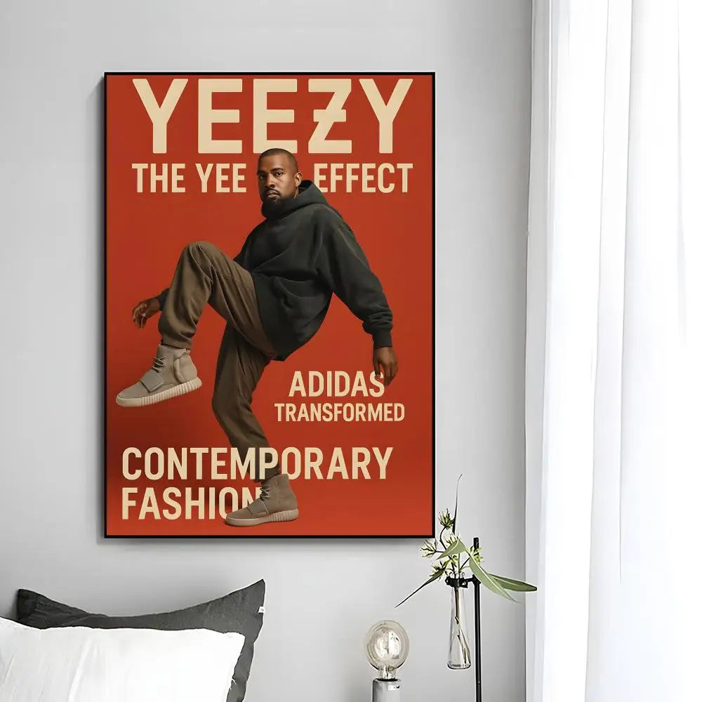 Kanye West Wall Art Poster – Unframed