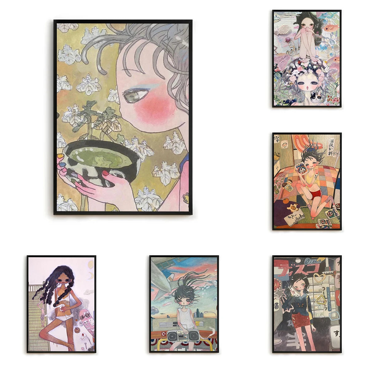 Aya Takano Canvas Wall Art Print