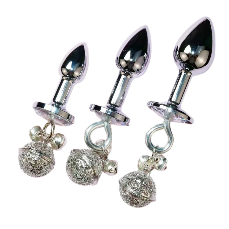 Stainless Steel Bell Chain Anal Plug