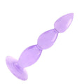 Soft Suction-Base Beaded Anal Plug