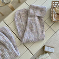 Thick Knit Winter Lolita Leg Warmers