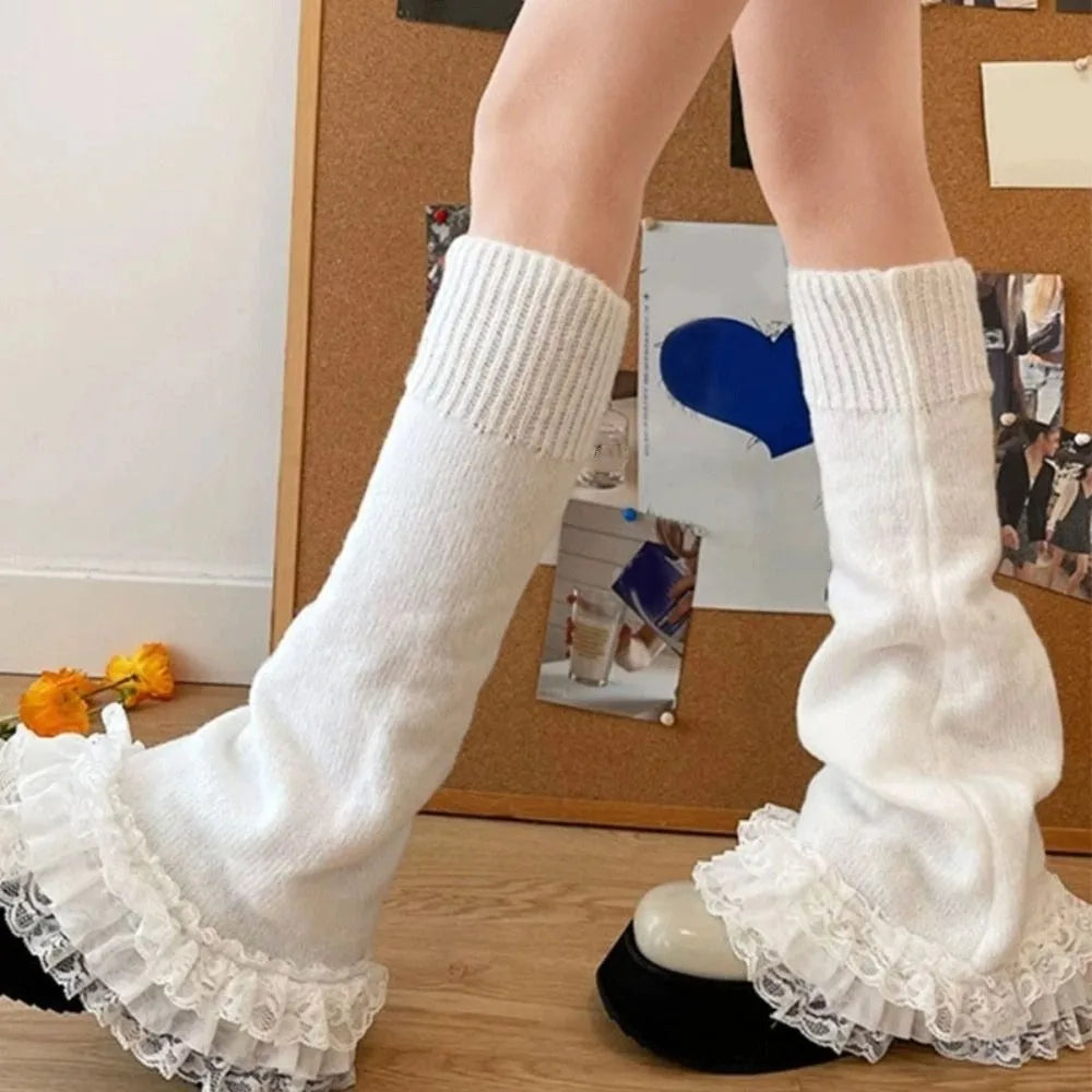 Lace Balletcore Lolita Leg Warmers