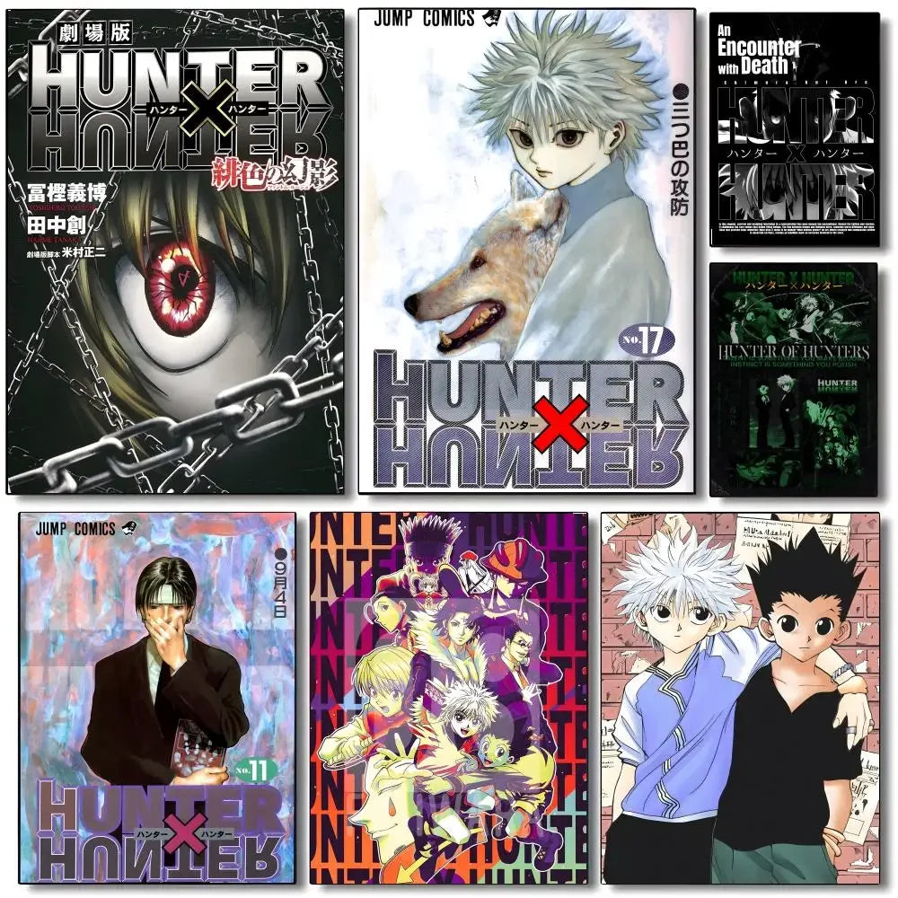 H-Hunter Hunter Poster High-quality vintage prints & posters for home, bar, cafe, aesthetic wall art.