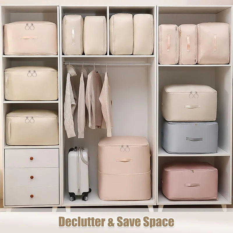 1 PC Ultra Space Saving Self Compression Organizer Upgrades Space Saver Vacuum Storage Bags for Comforter Clothing