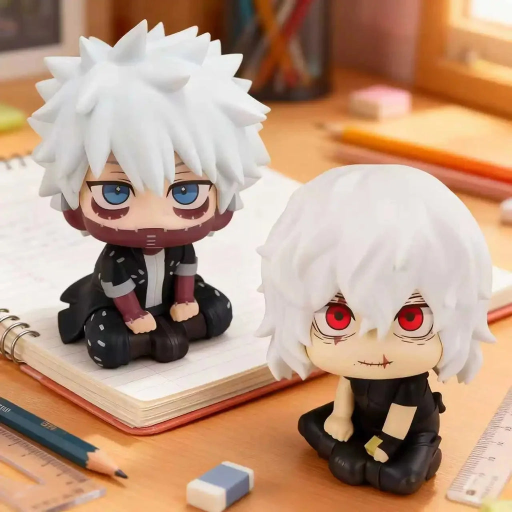 New My Hero Academia (MHA): Tomura Shigaraki / Izuku Midoriya / Katsuki Bakugo Cute Chibi PVC Figurine | Collectible Toy Model