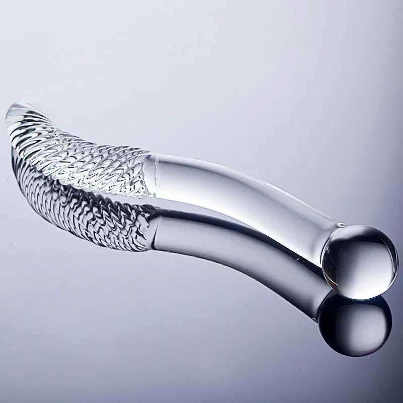 Crystal Glass Anal Plug