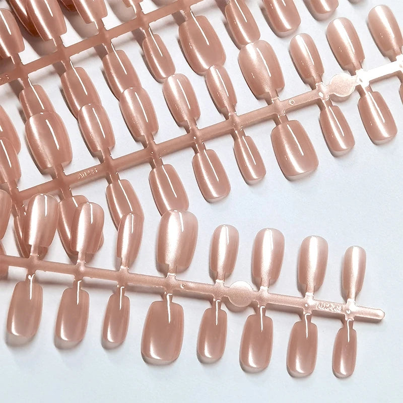 30Pcs Nail Tip Fake Nail Fashion Wearable False Nails Simple Full Cover Press On Nails DIY Wear Nail Tool.