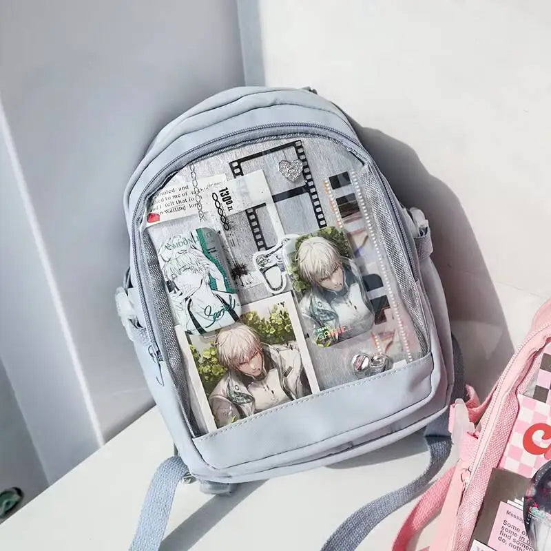 Y2K Mini Transparent Ita Backpack