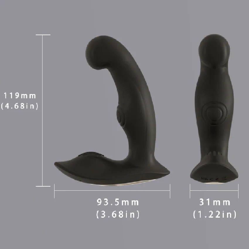 Wireless-Control Vibrating Prostate Massager
