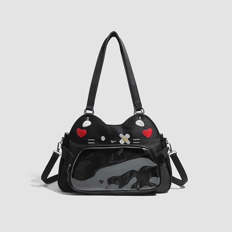 Kawaii Cat Transparent Ita Backpack