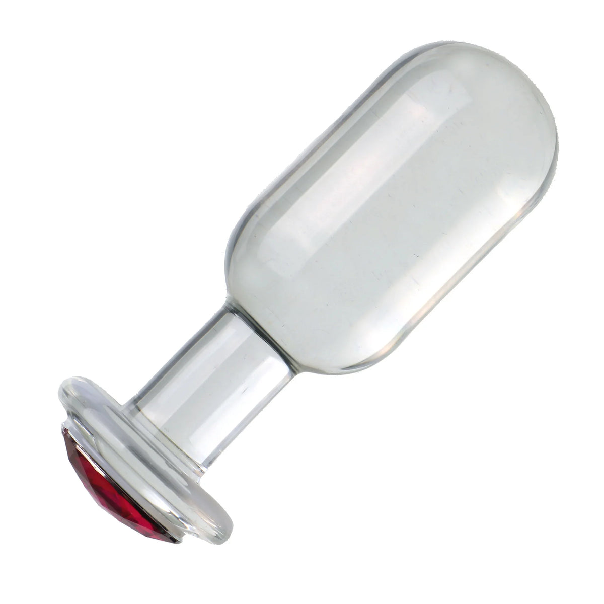 Wearable Crystal Glass Anal Plug