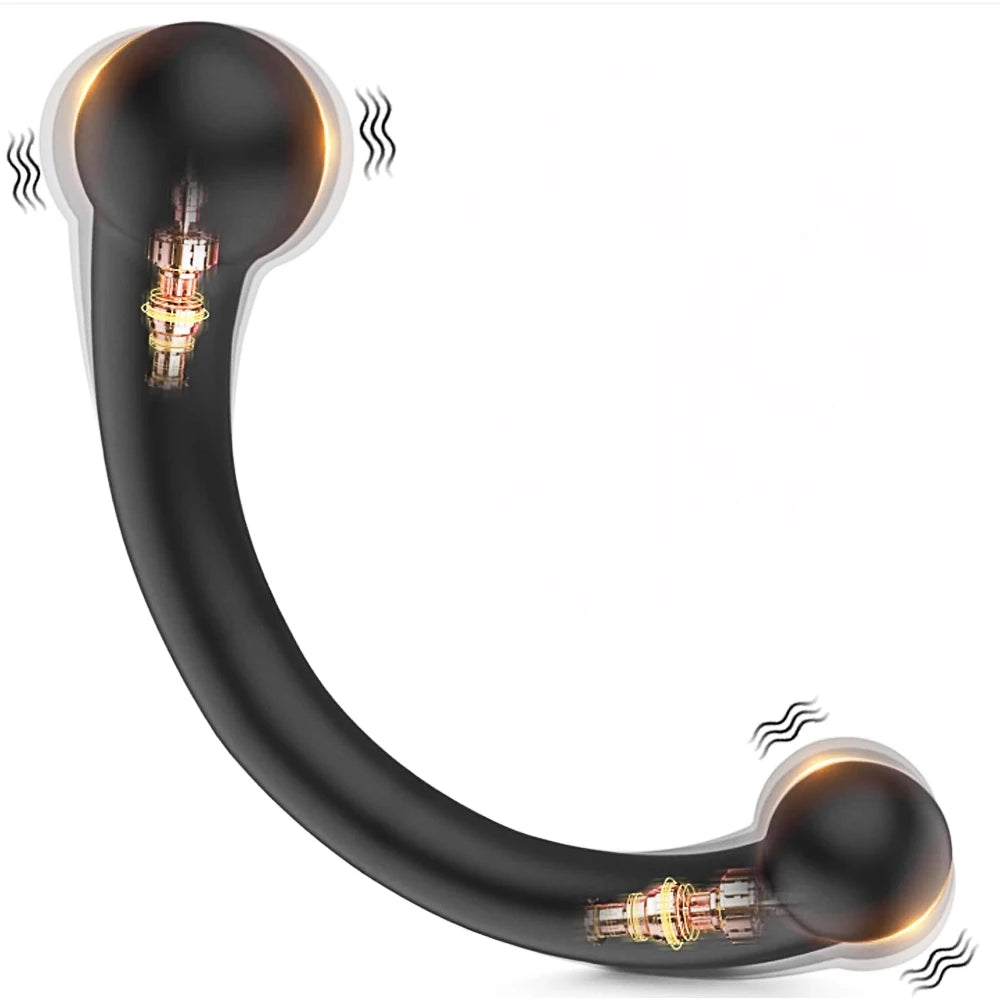 Double-Ended 10-Mode Vibrating Massager