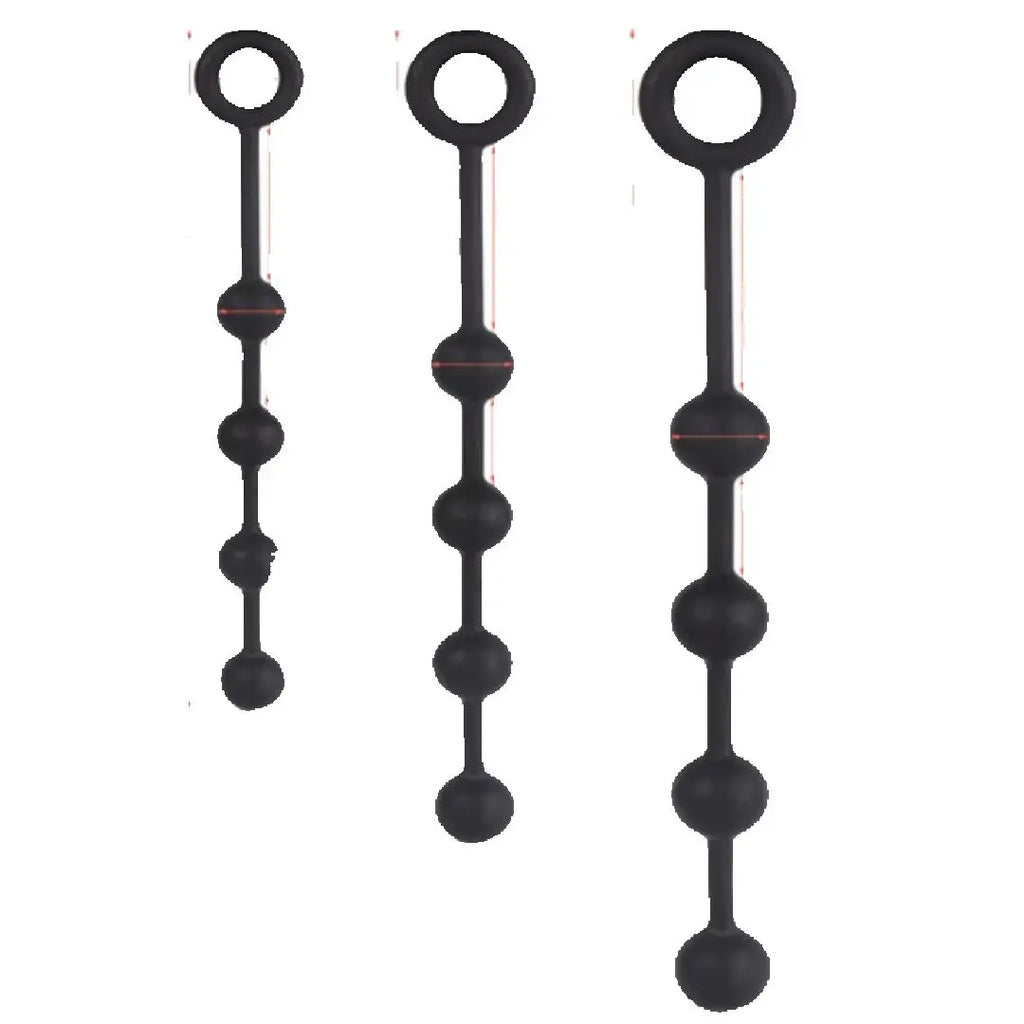 Large Silicone Anal Bead & Plug