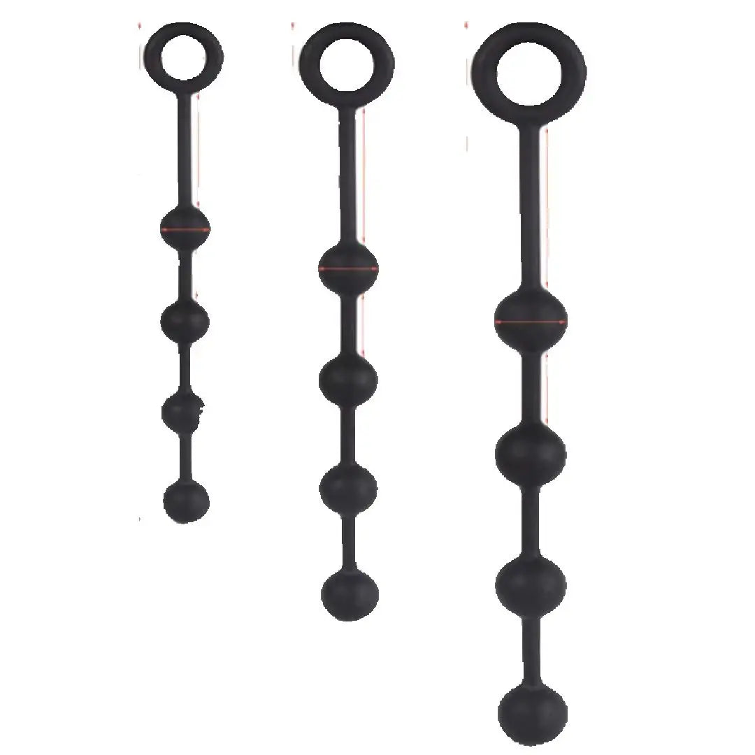 Large Silicone Anal Bead & Plug