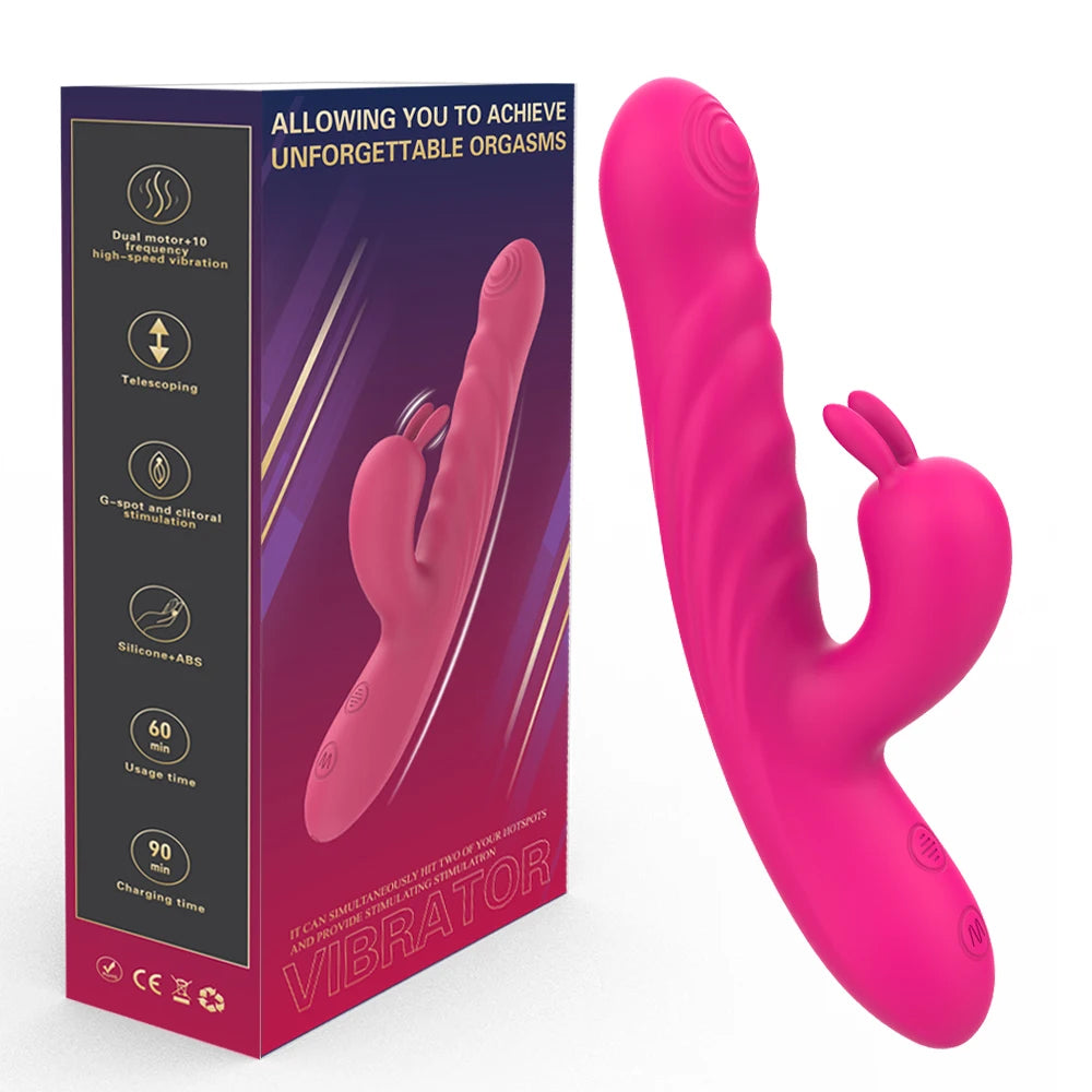 Rabbit Vibrator with Dual Stimulation