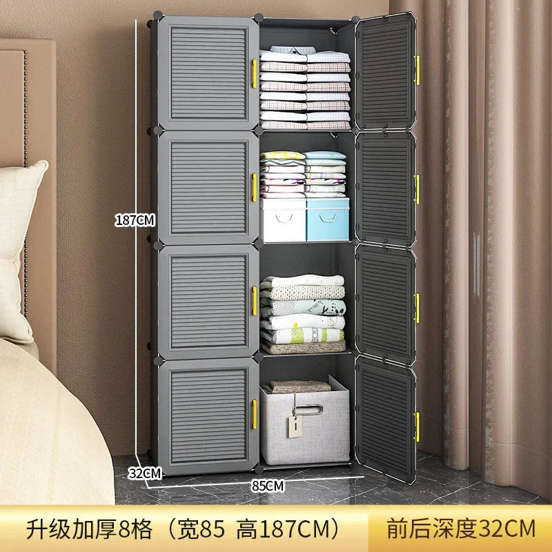 Plastic Wardrobe & Closet Storage Organizer