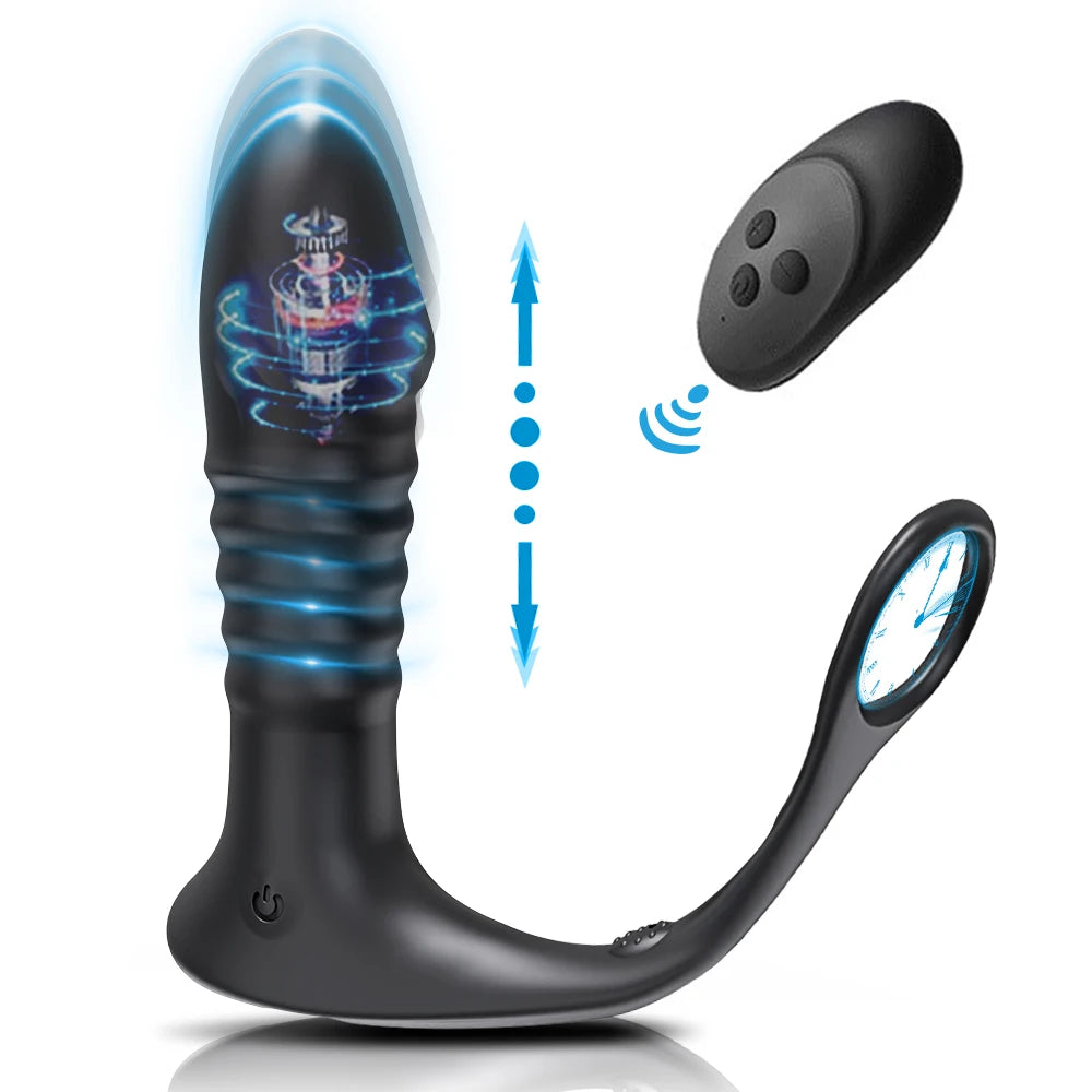 App-Controlled Telescopic Prostate Massager