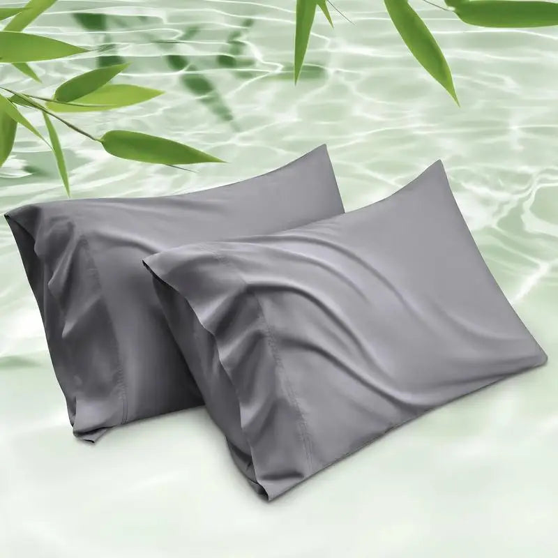 Bedsure King Satin Pillowcases – Set of 2