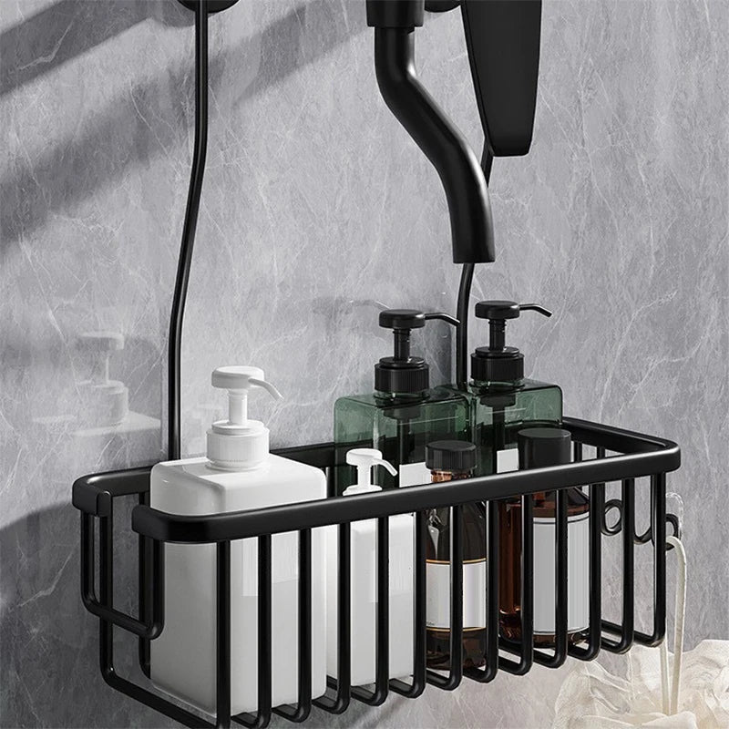 Adjustable Aluminum Shower Storage Shelf