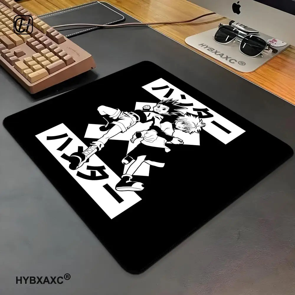 1pc Hxh Mousepad H-Hunter X Hunter Anime Mouse Pad XS Gaming Accessories Office Gamer Keyboard Desk Mat Non-Slip Laptop Rug