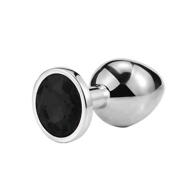 Crystal Stainless Steel Anal Plug