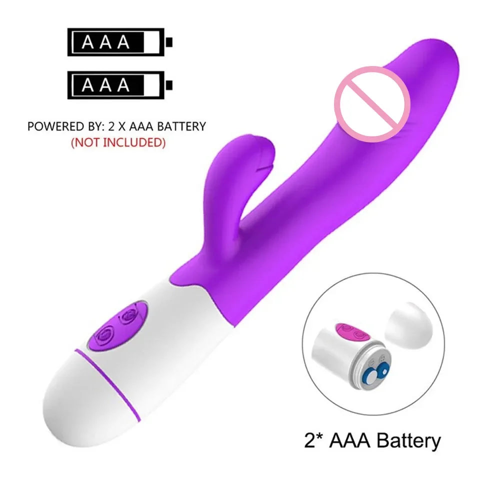 Rotating & Thrusting Rabbit Vibrator