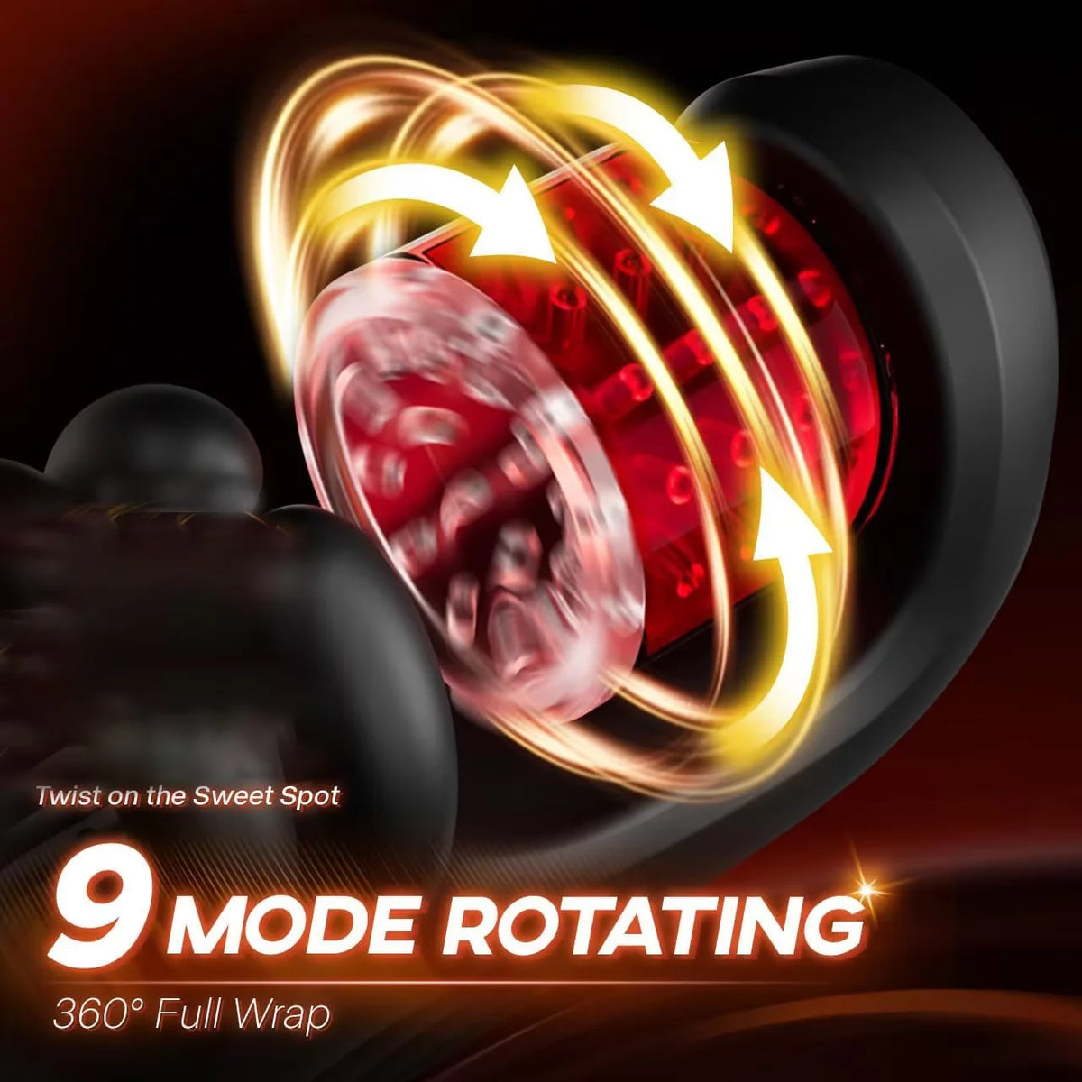 USB-Rechargeable Male Stimulator – 9 Modes