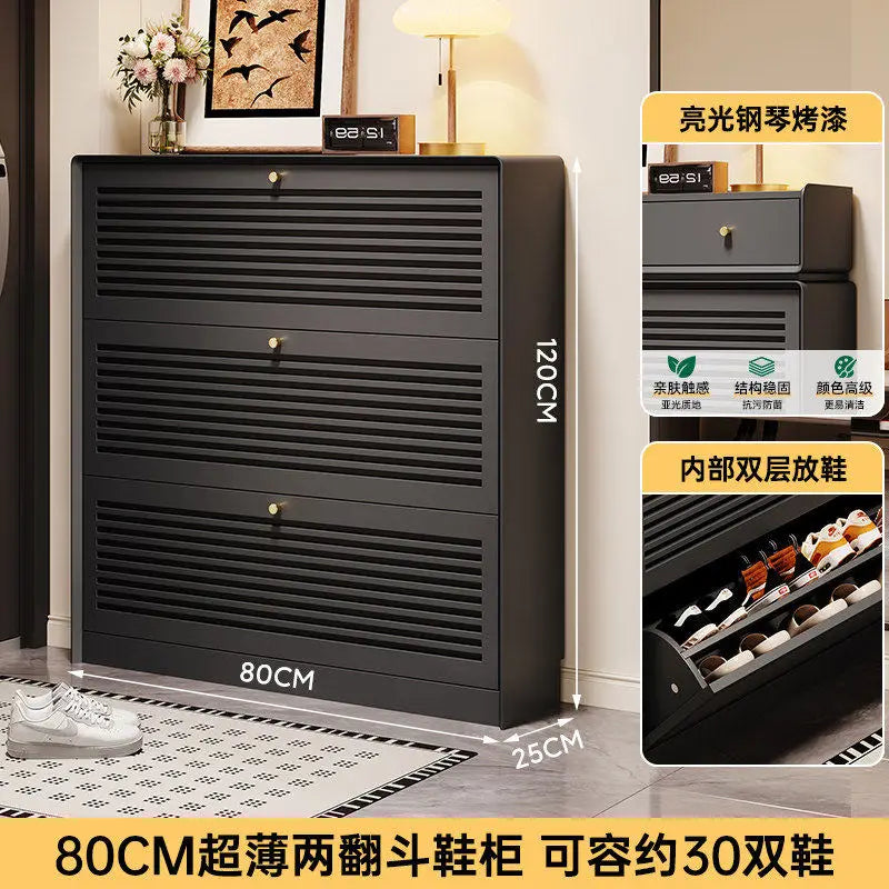 Narrow Corner Shoe Storage Cabinet