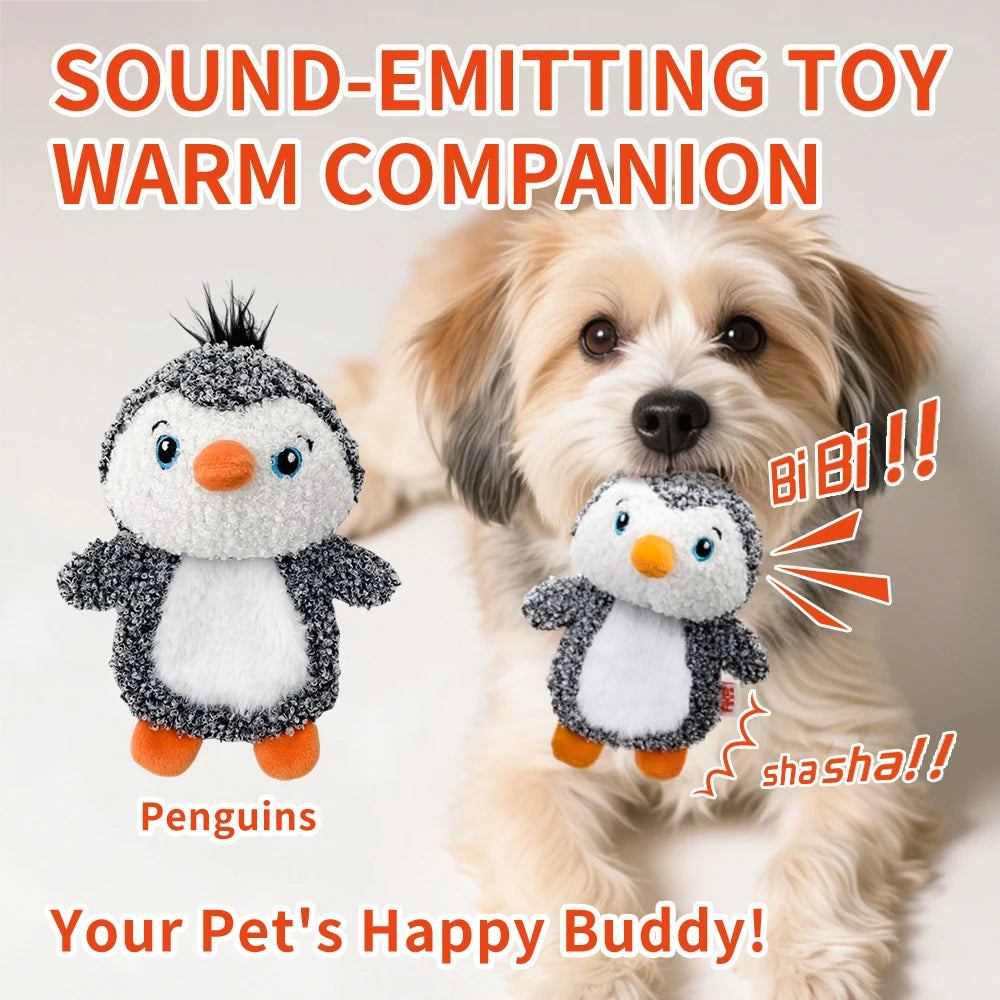 Small Animal Plush Squeaky Dog Toy