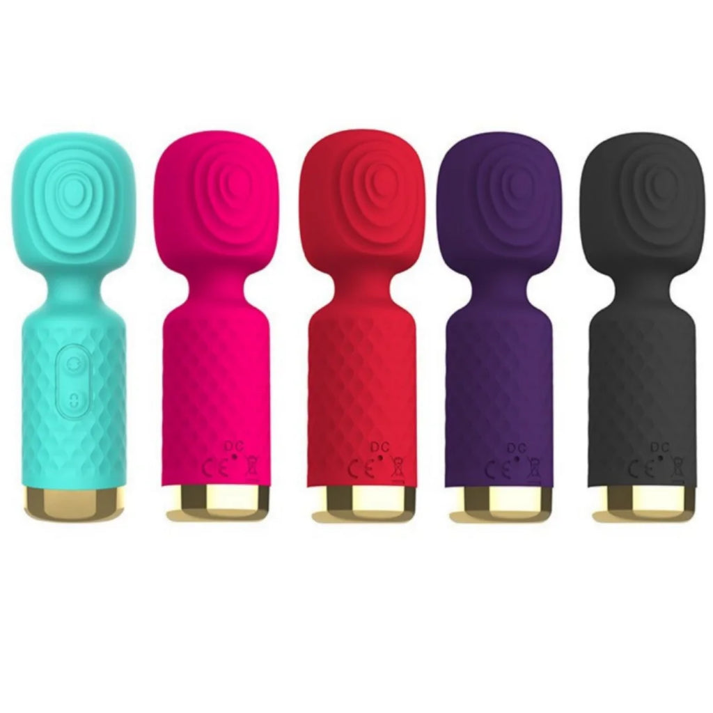 Rechargeable Mini Quiet Wand Vibrator
