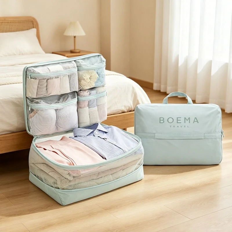 5-in-1 Compression Packing Cube Organizer