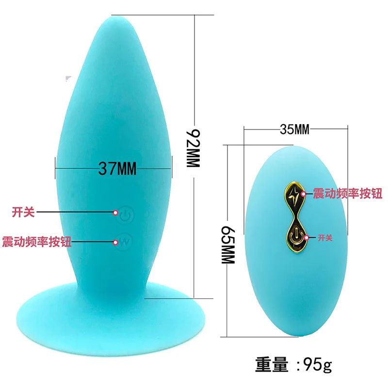 Remote-Control Silicone Prostate Massager