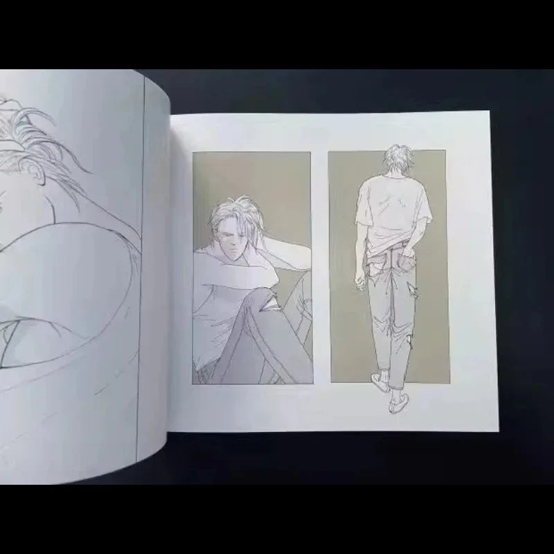 BANANA FISH Official Art Book ANGEL EYES Illustration Collection Artwork Artbook Manga Comic Ash Lynx Akimbo Yoshida