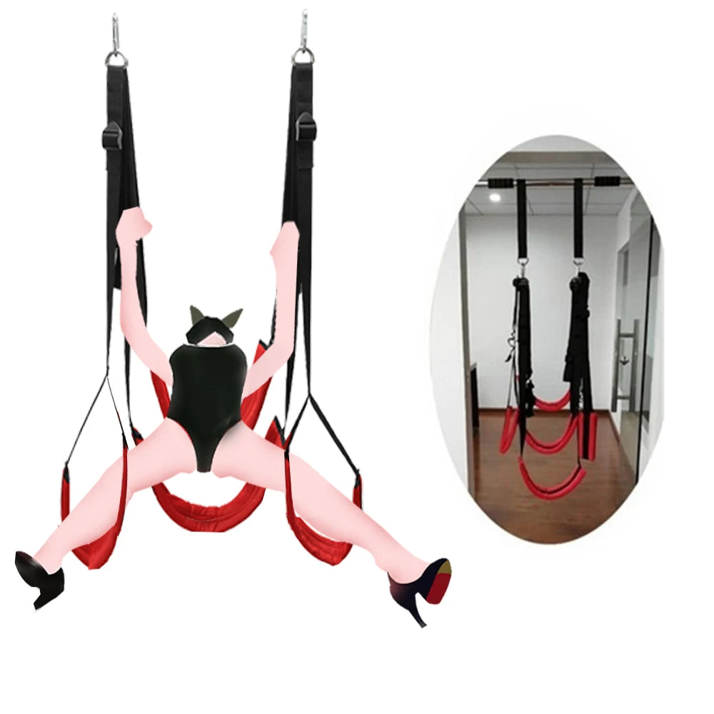 Adjustable Couple Swing with Wrist & Ankle Straps