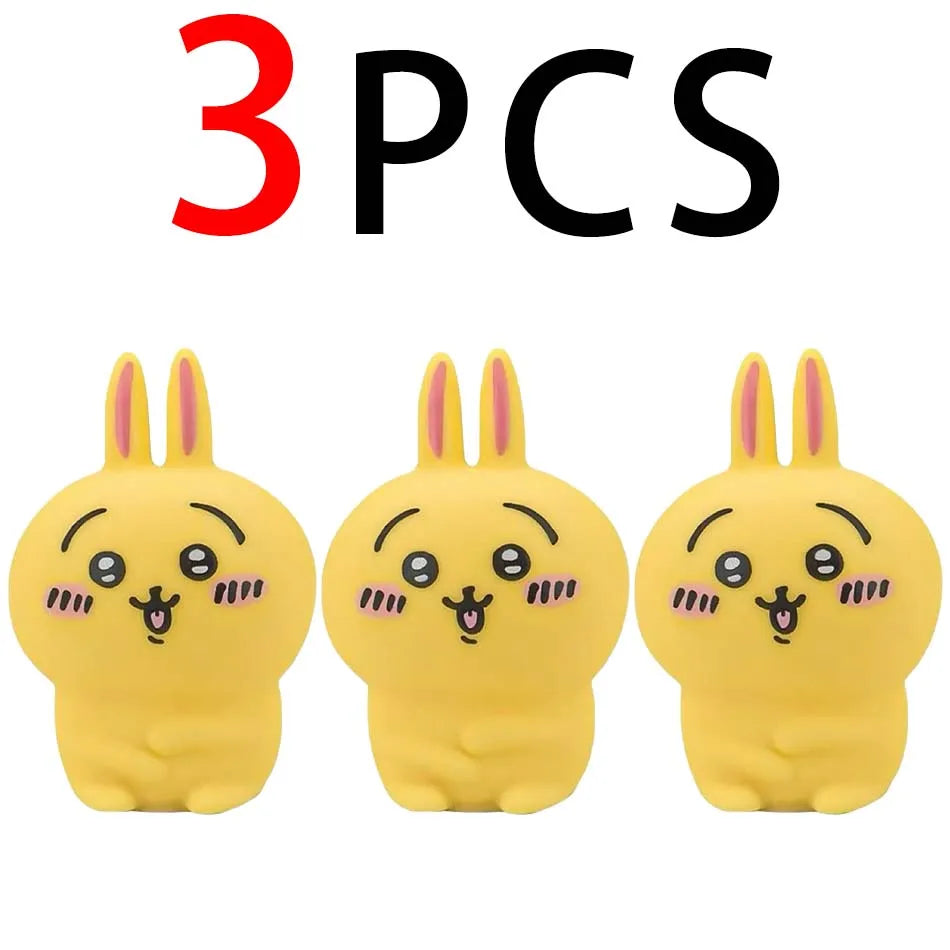 Chiikawa Hachiware & Usagi Light-Up Vinyl Doll