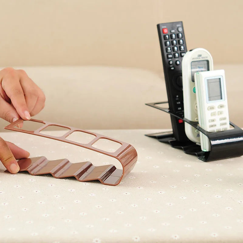 4-Compartment Remote Control & Desk Organizer