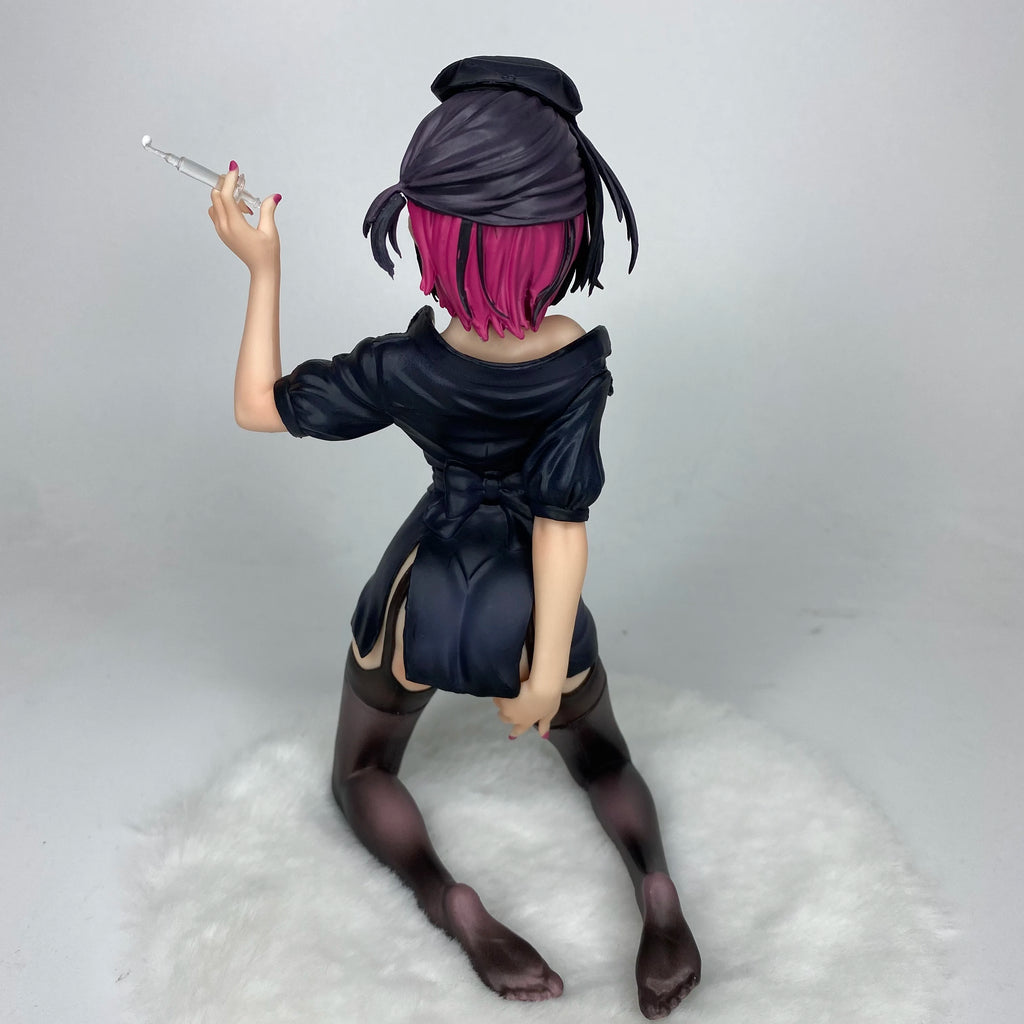 Bai Xuelian Nurse Sister anime Beautiful Girl Animation Model Handmade Peripheral Statue Ornaments