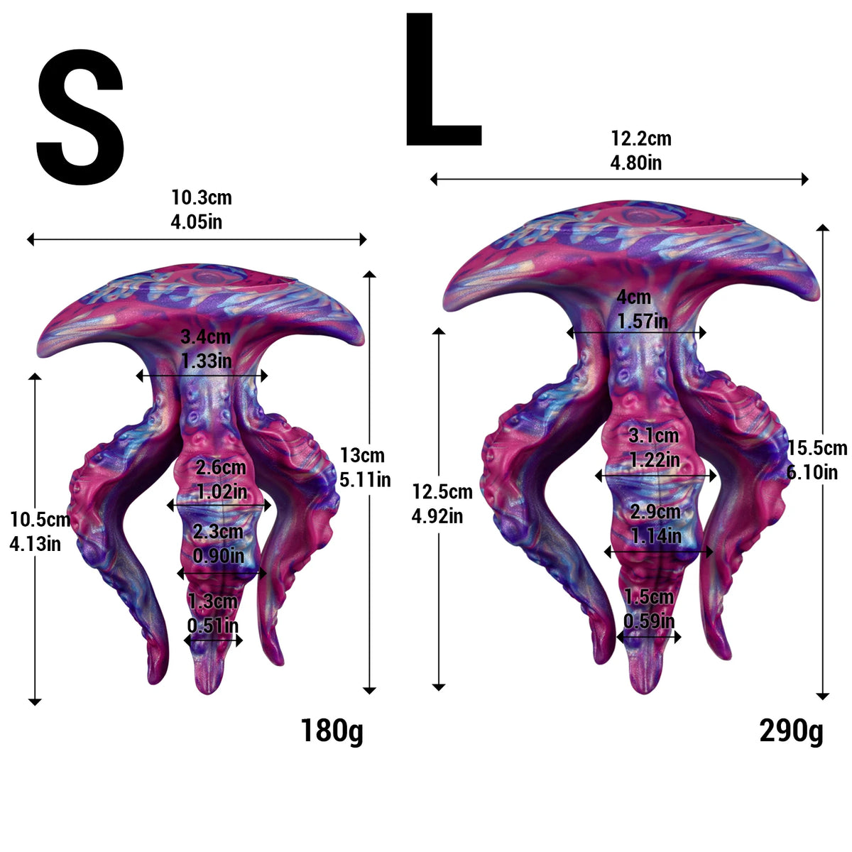 Wearable Jellyfish Tentacle Anal Plug
