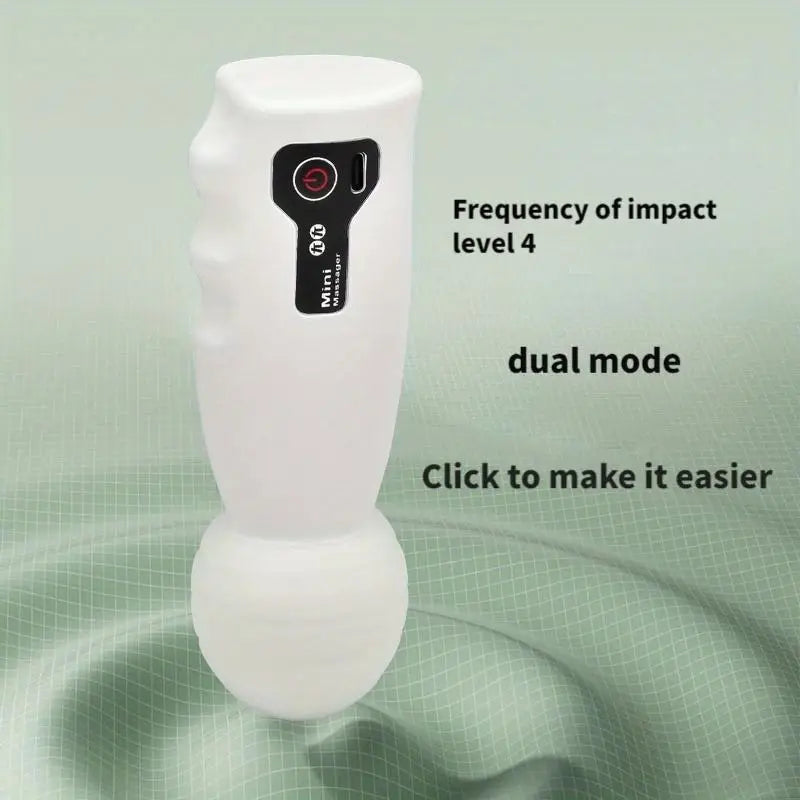 USB-Rechargeable Mini Body Massager – 4 Speeds